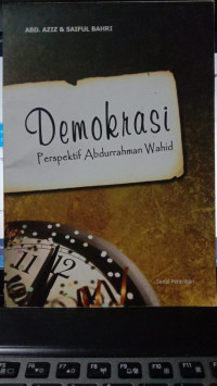 Image of Demokrasi Perspektif Abdurrahman Wahid