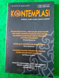 Image of Kontemplasi Jurnal-jurnal Ilmu Ushuluddin