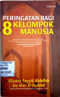Image of Peringatan Bagi 8 Kelompok Manusia