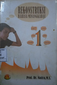 Image of Rekonstruksi Bahasa Minangkabau