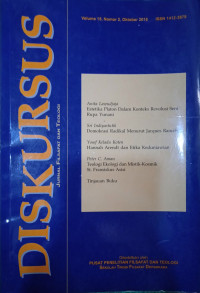 Image of DISKURSUS: Jurnal Filsafat dan Teologi