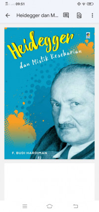 Image of Heidegger dan Mistik Keseharian