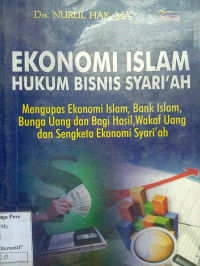 Image of Ekonomi Islam Hukum Bisnis Syari'ah