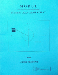 Image of Modul Menentukan Arah Kiblat
