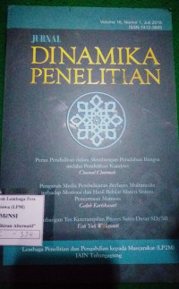 Image of Jurnal Dinamika Penelitian